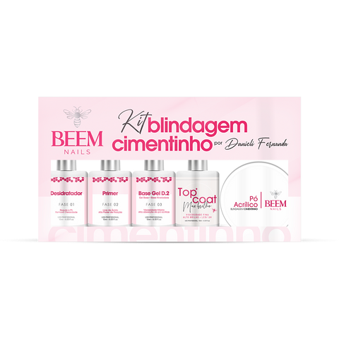 Kit Blindagem Cimentinho - Beem Nails